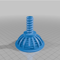 Çamurlu Su Pompalama İçin Hortum Süzgeci 3D Baskı