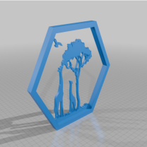 Zürafa Duvar Montajı