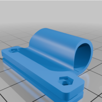 GEPRC Mark5 Güç Kapasitörü Ön Montaj 3D Baskı