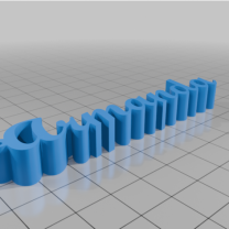 Armanda Anahtarlık 3D Baskı