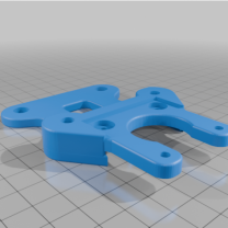 Creality 42 34 Step Motor Cantilever Lazer Kazıyıcı Modifiye Y Eksen Motor Tutucu 3D Baskı