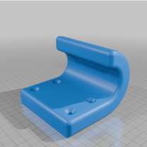 Çim Biçme/Çalı Tırpan Sap Tutucu 3D Baskı