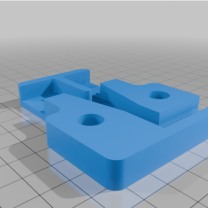 X Ekseni İçin Limit Switch Montajı HBM BF 45 3D Baskı