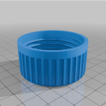 GL45 Vida Kapağı 29mm Giriş Delikli Onshape Dosyalı 3D Baskı