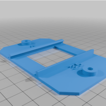 35mm DIN Raylı Kontaktör Montaj Aparatı 3D Baskı