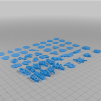 Gens 1 6 Rozet Seti 3D Baskı