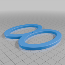 Genişleyebilir Güneş Gözlüğü Tutucu Ekstra Stabil Taban Ayak Desteği 3D Baskı