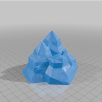 Karlı Dağ 3D Baskı