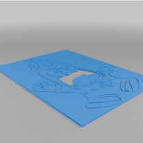 IO Kızgın Şablon 2 3D Baskı