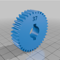 3D Baskı Craftsman 109 Torna Metrik Dönüşüm Dişli Seti