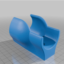 Dişli Insertli Maglite Tutucu 3D Baskı