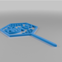 Pegli Birleşik Bee Pasta Üstü Süsü 3D Baskı