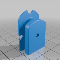 3D Baskı Perde Boru Destek Aparatı