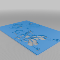 Demon Slayer Şablon 17 3D Baskı