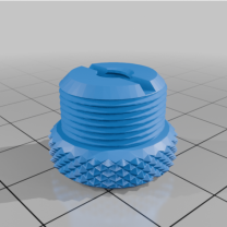 Mikrofon Kamera Vida Diş Adaptörü 5/8 İç 1/4 Dış 3D Baskı