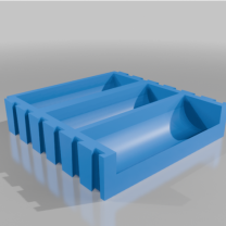 3D Baskı Craftsman Lokma Seti Organizer Kutusu