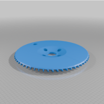 13 inç 4×100 Jant Aerodisk 3D Baskı