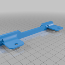 8 cm Fan HDD 3D Baskı