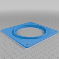 Sundström SR 297 ABEK1 için Karbon Filtre Adaptörü (Delta BFB1212VH Fan)