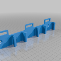 Craftsman V20 3’lü Kilitli Pil Tutucu Montaj 3D Baskı