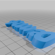 Dermond Anahtarlık 3D Baskı