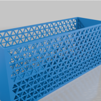 Dekoratif Filigran Geometrik Üçgen Kutu