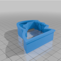 Saç Çizgili Trump Kurabiye Kalıbı 3D Baskı