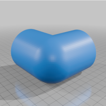 My Customized Dik Açılı Boru Bağlantı Parçası Özelleştirici 3D Baskı