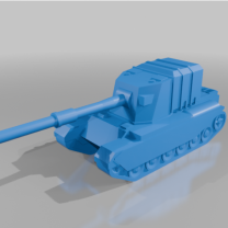 FV4005 Stage 2 183mm Tank Avcısı 3D Baskı