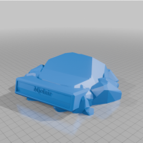 Thors Hammer 2.0 Rock Stand Only Name Removed 3D Baskı