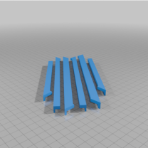 33×20 Parçalı Moldura Frame Quadro 3D Baskı