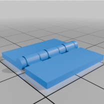 Parametrik Piyano Menteşesi 3D Baskı