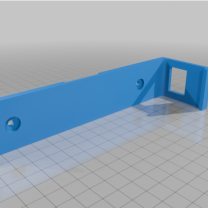 Bosch EBike Kompakt 2A Şarj Cihazı Duvar Montaj Aparatı 3D Baskı