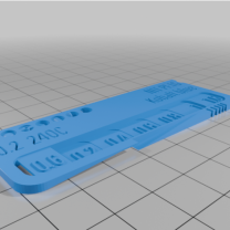 NIT PET Kobalt Filament Numunesi Filament Test 3D Baskı