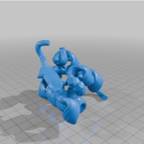 3D Baskı Saf Vanilya Asa Cosplay Aksesuarı