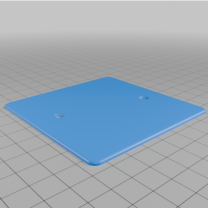 Panjur Anahtar Sökme Kapağı 3D Baskı