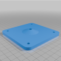 Dikdörtgen Boru Çerçeve için Monitör Montaj Aparatı 3D Baskı
