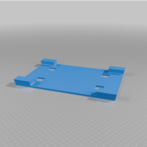 Nigel S Kavisli Yan Dikdörtgen Saksı 2 Parça 3D Baskı