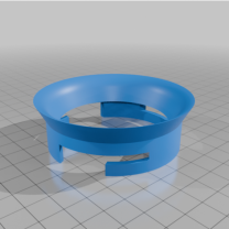Capresso Espresso Makinesi İçin Espresso Dozaj Halkası 3D Baskı
