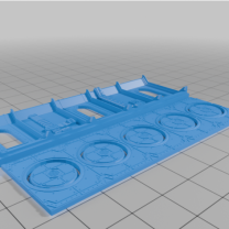 5 Modelli Starship İç Mekan Sergi Dioraması 3D Baskı