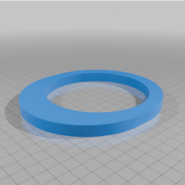 3D Baskı Ofset Klozet Flanş Adaptörü