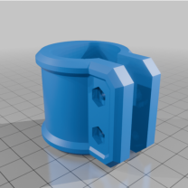 Ortlieb QR Giant D Fuse Sele Borusu Adaptörü 3D Baskı