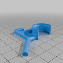 Ikea Skadis Masura ve İplik Tutucu Açı Remix 3D Baskı