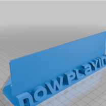 Vinyl Plak Standı 3D Baskı