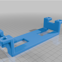 Douk Audio 40 Serisi Profil Sim Rig için 4 Kanallı Amfi Braketi 3D Baskı
