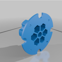 3D Baskı Power Wheels Tekerlek Göbek Parçası