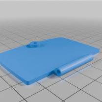 3D Baskı Afiş Banner Askı Braketi