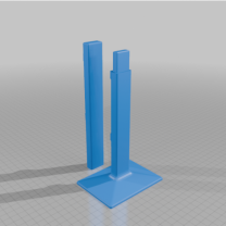 Düello Ağaç Hız Treni Seti 3D Baskı