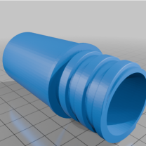 35mm Hortum Adaptörlü Dust Separator Vortex Filtre 3D Baskı