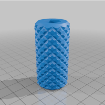 Özel Tasarım Tırtıklı Düğme 3D Baskı